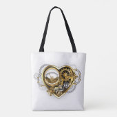 Tote Bag Coeur vapeur avec un manomètre (Dos)