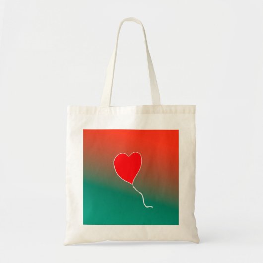 Tote Bag Coeur volant (Devant)