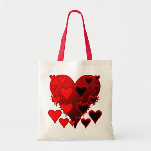 Tote Bag Coeurs (Devant)