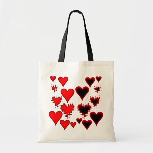Tote Bag Coeurs (Devant)