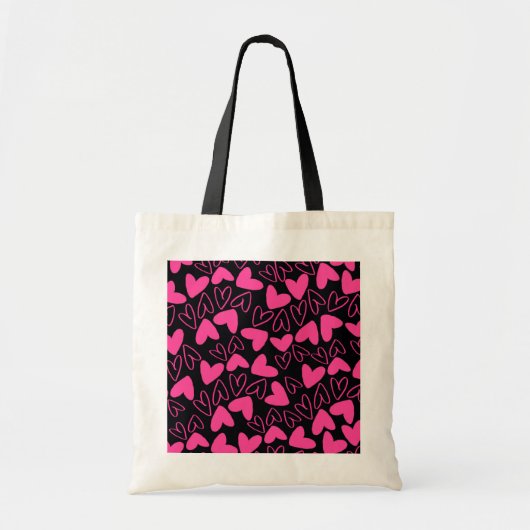 Tote Bag Coeurs (Devant)