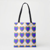 Tote Bag Coeurs (Devant)