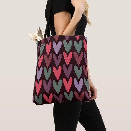 Tote Bag Coeurs 6 (De près)