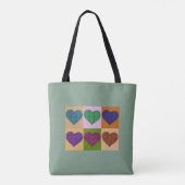 TOTE BAG COEURS A-MAZE-ING (Dos)