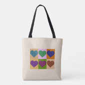 TOTE BAG COEURS A-MAZE-ING (Dos)