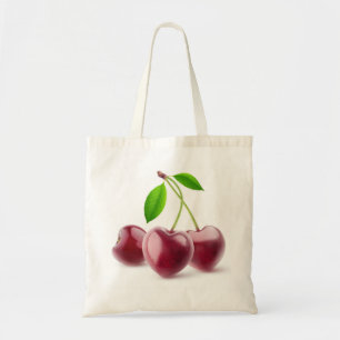 Tote Bag Coeurs cerise