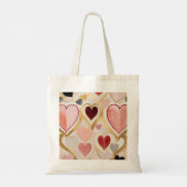 Tote Bag Coeurs d'amour (Dos)
