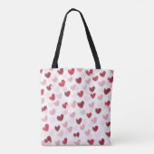 Tote Bag Coeurs d'amour (Dos)