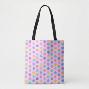 Tote Bag Coeurs de bonbons
