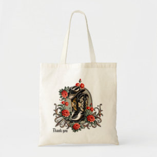Tote Bag Cœurs de cowboy : Un poème de bottes et de fleurs.