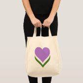 Tote Bag Coeurs de fierté de genre (Devant (produit))