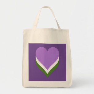 Tote Bag Coeurs de fierté de genre