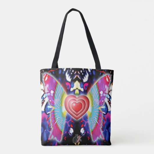 Tote Bag Coeurs De Glys (Dos)