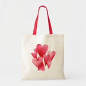 Tote Bag Cœurs de la Saint-Valentin (Devant)