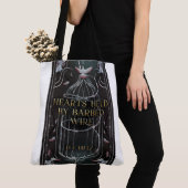 Tote Bag Coeurs détenus par Barbed Wire Fourre-tout (De près)