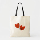 Tote Bag Coeurs et T-shirts et cadeaux de stéthoscope (Devant)
