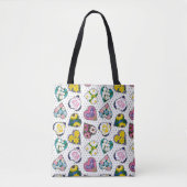 Tote Bag Coeurs floraux (Devant)
