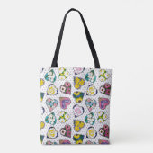 Tote Bag Coeurs floraux (Dos)