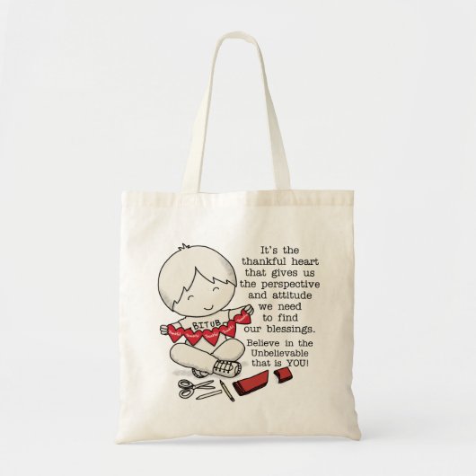 Tote Bag Coeurs généreux (Devant)
