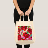 Tote Bag Coeurs roses (Devant (produit))