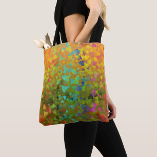Tote Bag Coeurs tombants Orange
