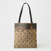 Tote Bag Coffee Bean Earthy Boho Rustique (Devant)
