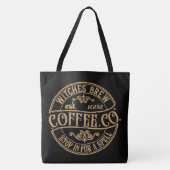 Tote Bag Coffee Co. sorcières brasser (Devant)