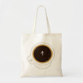 Tote Bag Coffee Cup Diver (Devant)