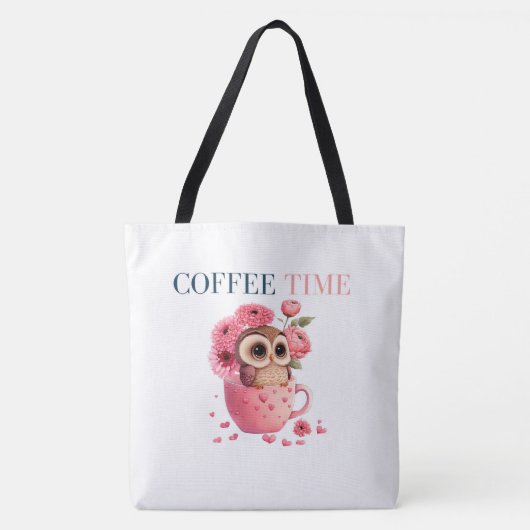 Tote Bag Coffee Time (Devant)