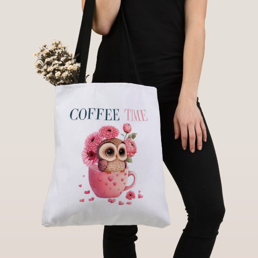 Tote Bag Coffee Time (De près)