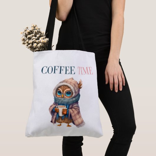 Tote Bag Coffee Time (De près)