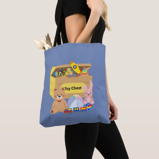 Tote Bag Coffre à jouets (De près)