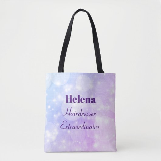 Tote Bag Coiffeur personnalisé Conception extraordinaire (Devant)