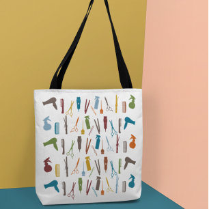 Tote Bag Coiffeur Styliste Salon Coiffeur Ciseaux