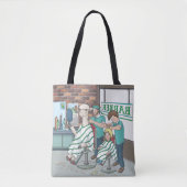 Tote Bag Coiffure d'Alpaca (Devant)