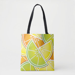 Tote Bag Coincés d'agrumes funky