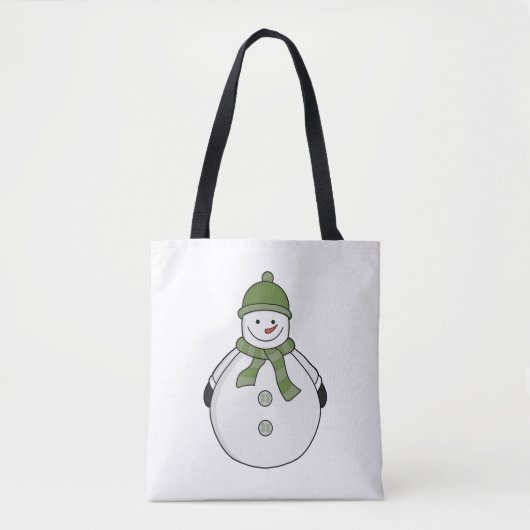Tote Bag Cold snowman (Devant)