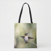 Tote Bag Colibri à gorge rubis (Devant)