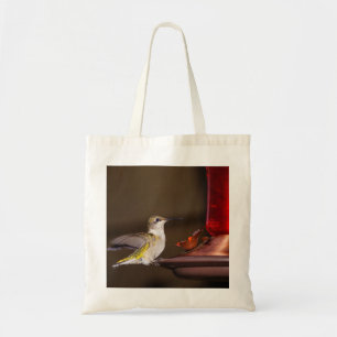 Tote Bag Colibri à gorge rubis femelle