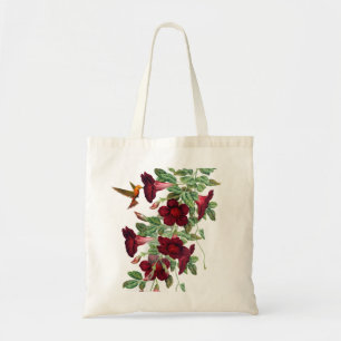 Tote Bag Colibri aux fleurs de Mandevillea