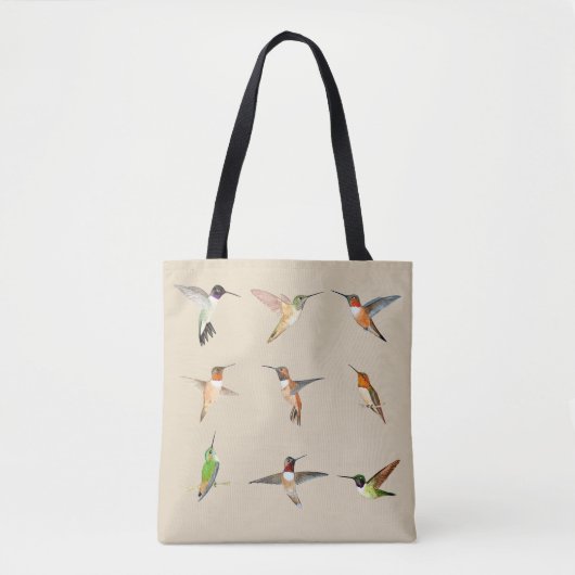 Tote Bag Colibri d'Amérique du Nord (Devant)