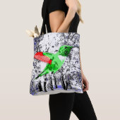 Tote Bag Colibri de Noël (De près)