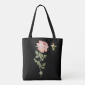 Tote Bag Colibri et Rose (Dos)