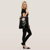 Tote Bag Colibri et Rose (Sur le modèle)
