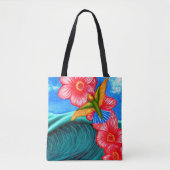 Tote Bag Colibri Océan (Devant)