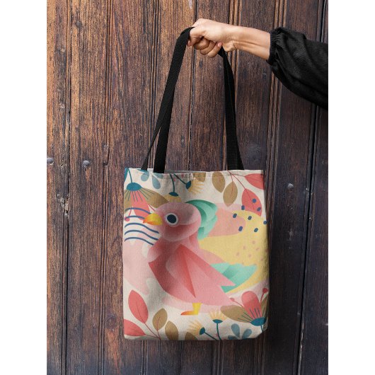 Tote Bag Colibri Tropical Au Paradis
