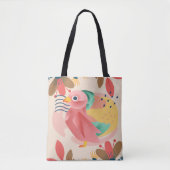Tote Bag Colibri Tropical Au Paradis (Devant)