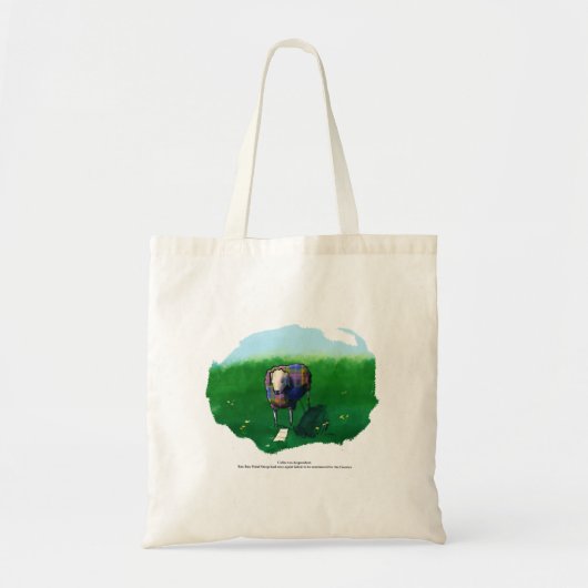 Tote Bag Colin était découragé (Devant)