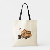 Tote Bag Colis de livraison express (Dos)