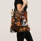 Tote Bag Collage 2 de café (De près)